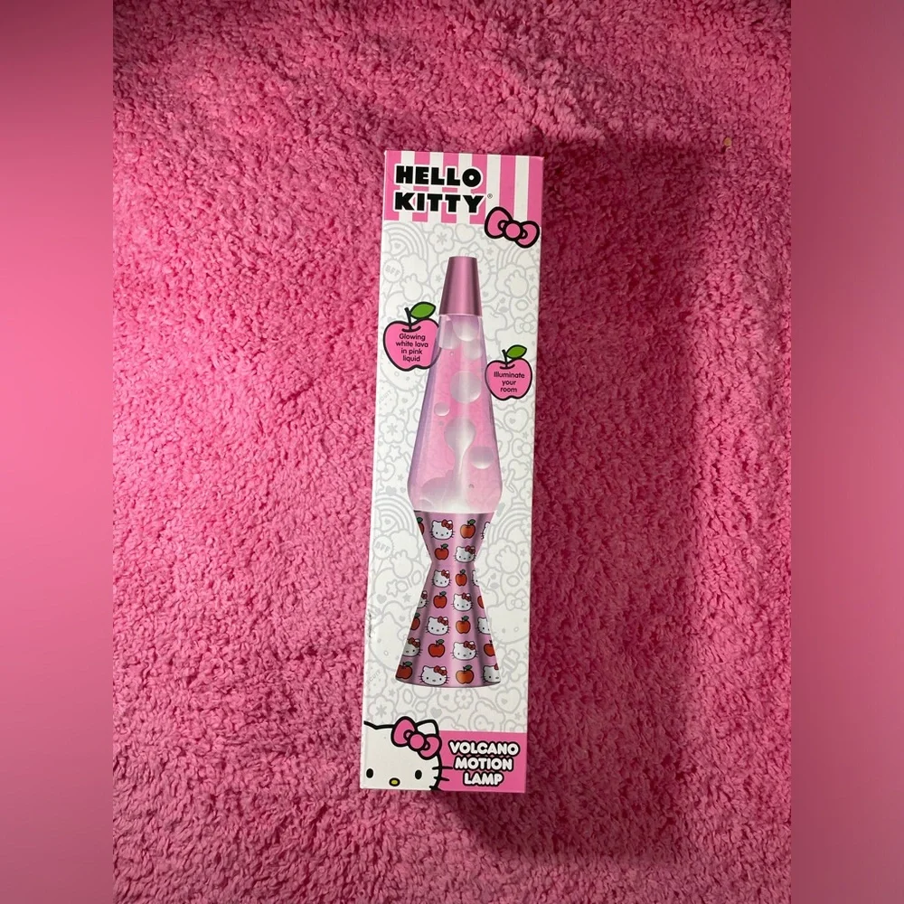 Hello Kitty Sanrio Volcano Motion Lamp new nib - Picture 1 of 3
